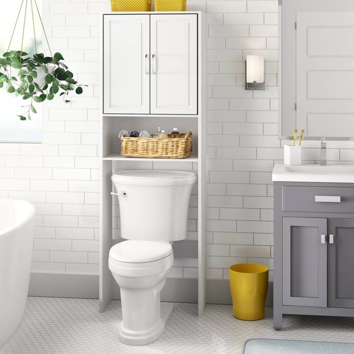 Red Barrel Studio® Wall Mounted OverTheToilet Storage & Reviews